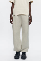 Men's French Terry Jogger in Oat Melange