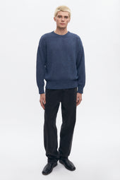 Men's Hamatah Sweater in Blue Melange