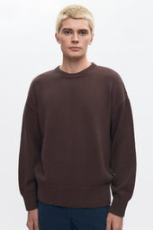 Men's Hamatah Sweater in Coffee Bean
