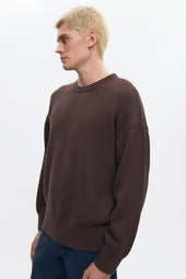 Men's Hamatah Sweater in Coffee Bean
