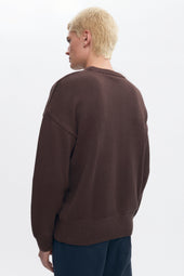 Men's Hamatah Sweater in Coffee Bean