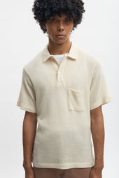 Luxor Jersey Polo in Natural