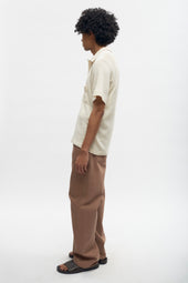 Luxor Jersey Polo in Natural