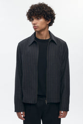 Men's Malik Wool Jacket in Black