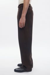 Men's Malik Wool Trouser in Coffee Bean