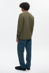Men's Midweight Longsleeve in Olive