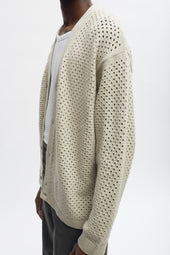 Mina Cardigan in Oat Melange