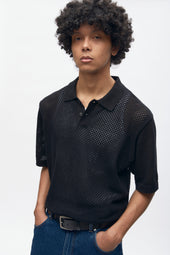 Mina Polo in Black