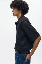 Mina Polo in Black
