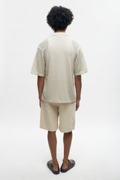 Mina Polo in Oat Melange