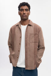 Men's Misr Shirt in Cocoa Mix