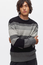Namat Sweater in Black Melange
