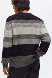 Namat Sweater in Black Melange