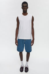 Men's Relaxed Tank in White