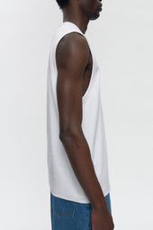 Men's Relaxed Tank in White