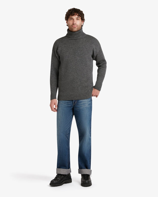 Men's Submariner Jumper Charcoal