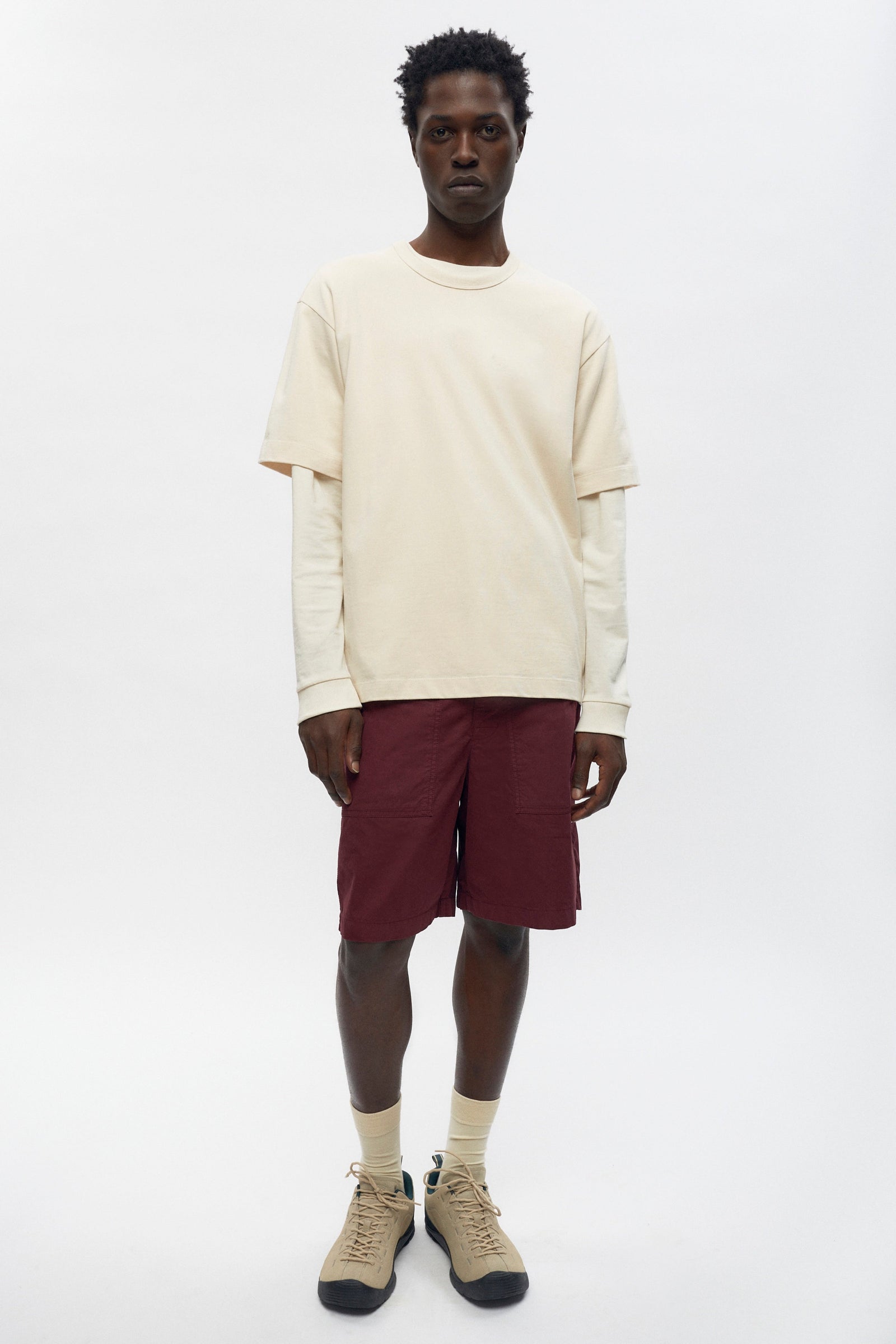 Tefnut Beach Shorts in Plum
