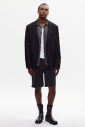 Wool Laureate Jacket in Black