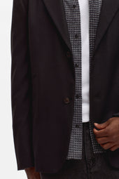 Wool Laureate Jacket in Black