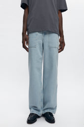 Work Denim in Light Wash
