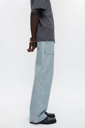 Work Denim in Light Wash