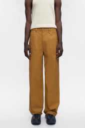 Men's Work Trouser in Dark Camel