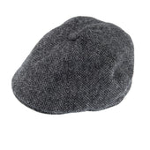 Men's Abraham Moon Herringbone Tweed Driver's Cap