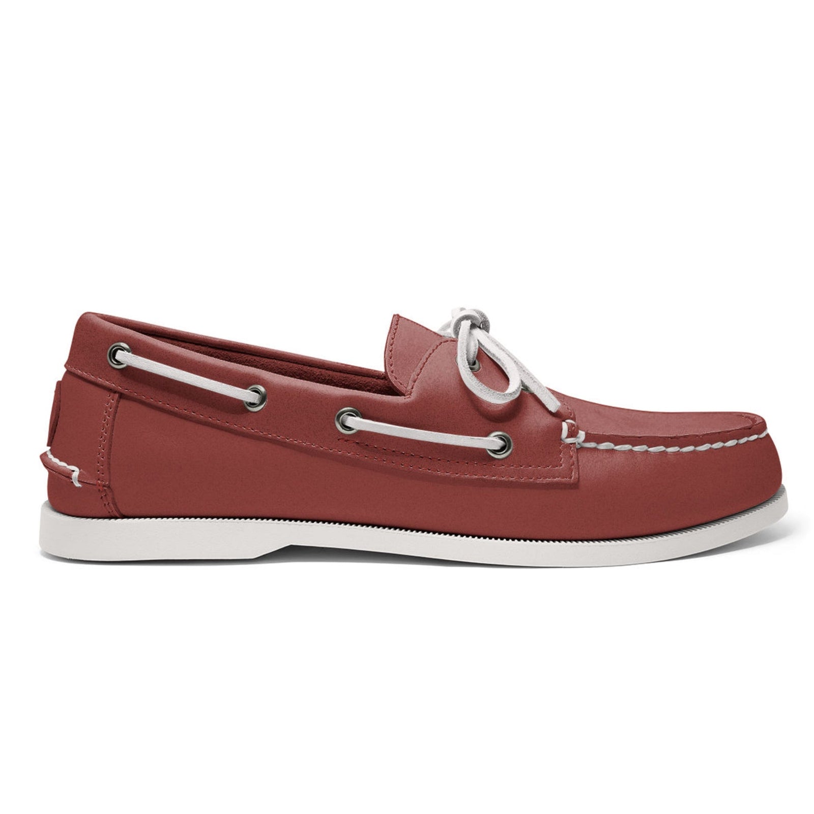 Men’s 2 Eyelet LE Boat Shoe: Brick