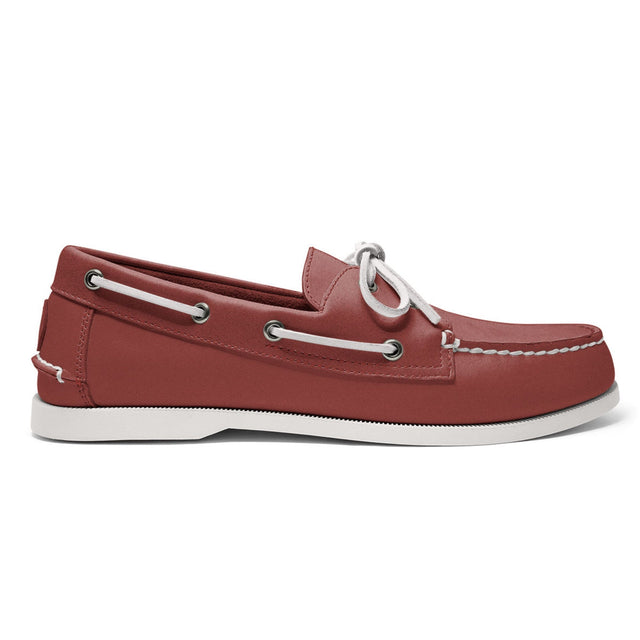 Men’s 2 Eyelet LE Boat Shoe: Brick