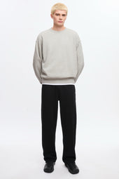 Men's Essential Sweatshirt in Heather Grey