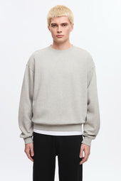 Men's Essential Sweatshirt in Heather Grey