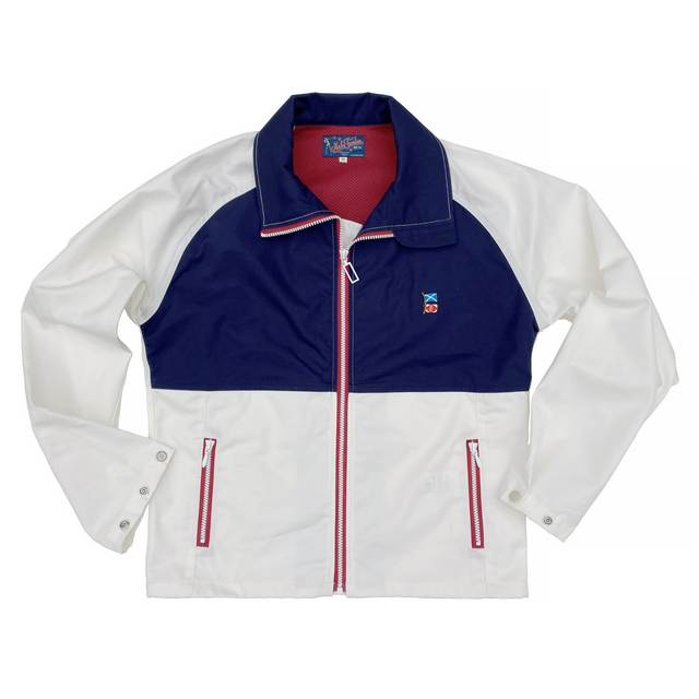 The Mercury Jacket - Arctic White/Navy Blue