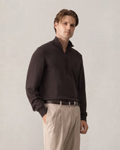 Merino Quarter Zip