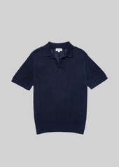 The Merion Open Knit Polo