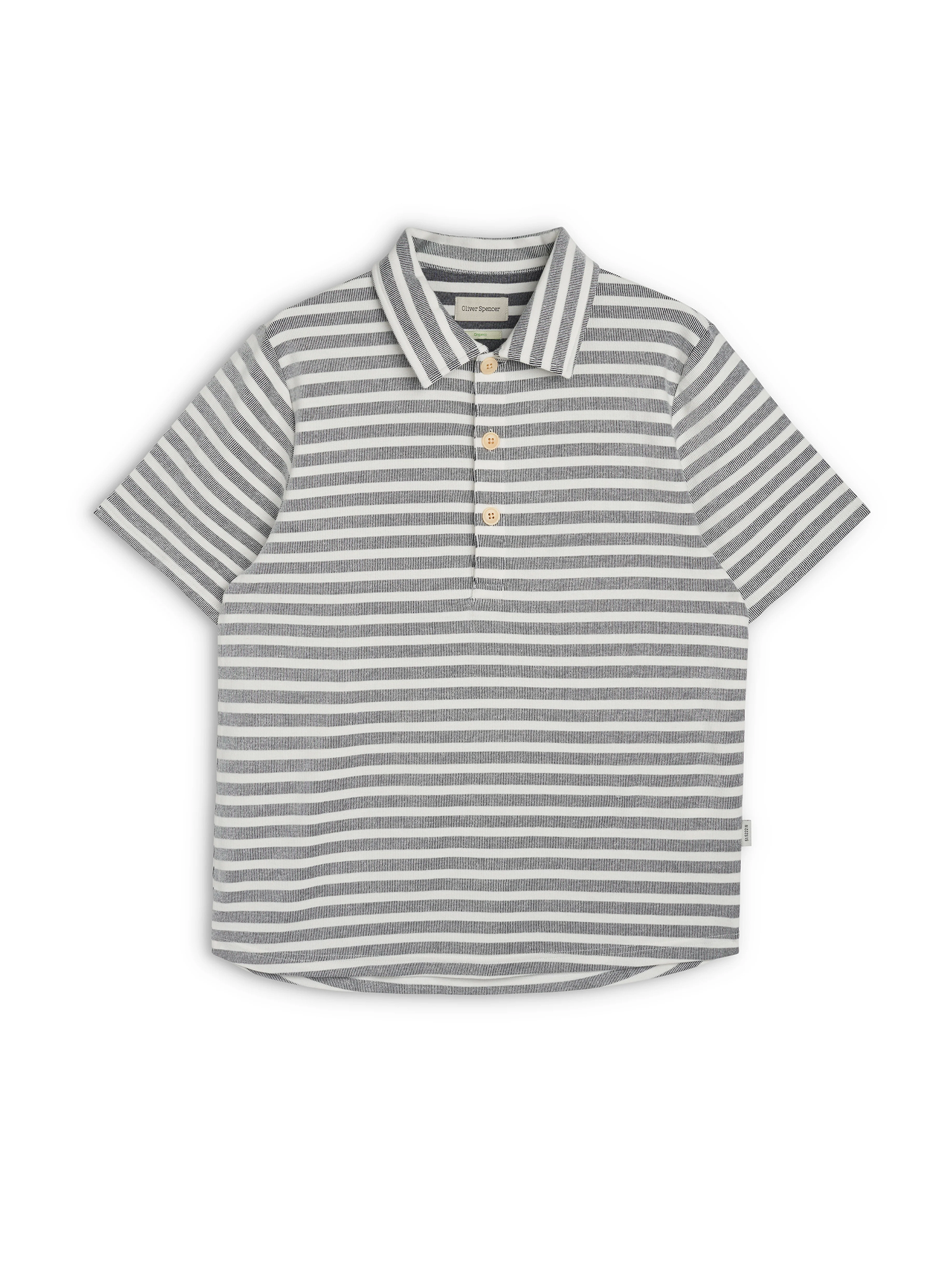 Mersey Polo Shirt Holmes Cream/Navy