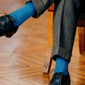 Bleu Canard Super Solide Fil D Cosse