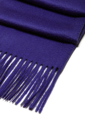 Charpe 100 Cachemire Violet Intense
