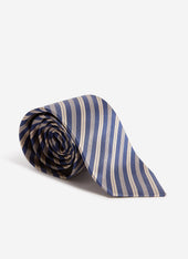 Micro Stripe Silk Tie