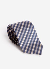 Micro Stripe Silk Tie