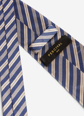 Micro Stripe Silk Tie