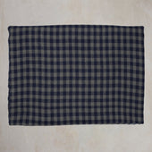 Mini Check Cashmere Scarf In And Grey