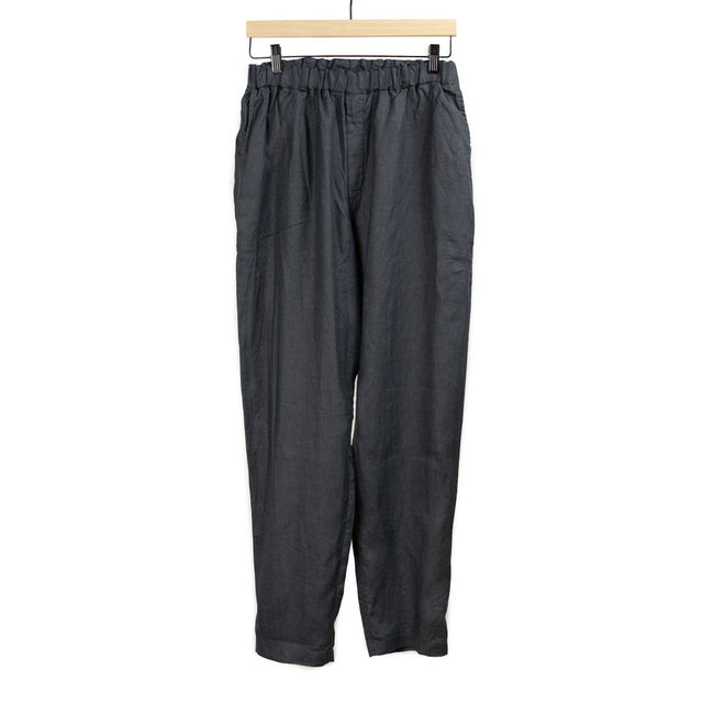 Easy pants in charcoal grey hemp