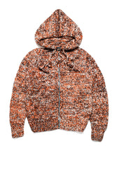 Mix Heather Hoodie - Orange Mix
