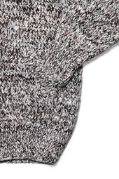 Mix 2 Heather Zipper Cardigan Grey Mix