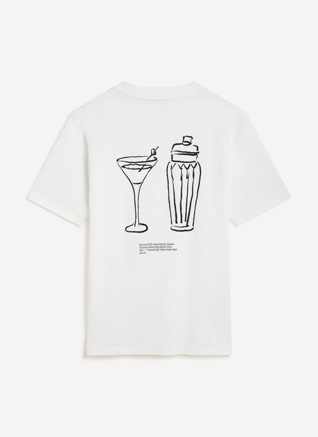 Mixologist T Shirt | Organic Cotton | White