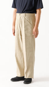 PAUL Linen Cotton Chevron