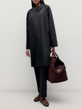 Moire Car Coat