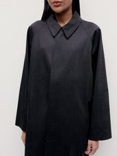 Moire Car Coat