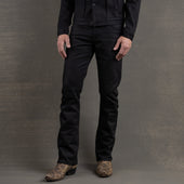 Mojave Western Cut 14oz Onyx Double Black Selvage Denim