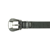 One Inch Extended Western Belt In Leather